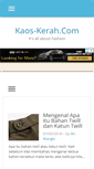 Mobile Screenshot of kaos-kerah.com