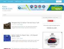 Tablet Screenshot of kaos-kerah.com